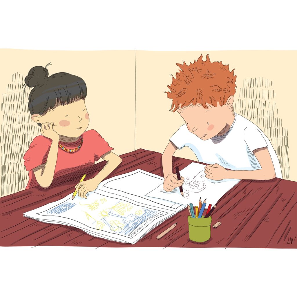 Drawing in good company